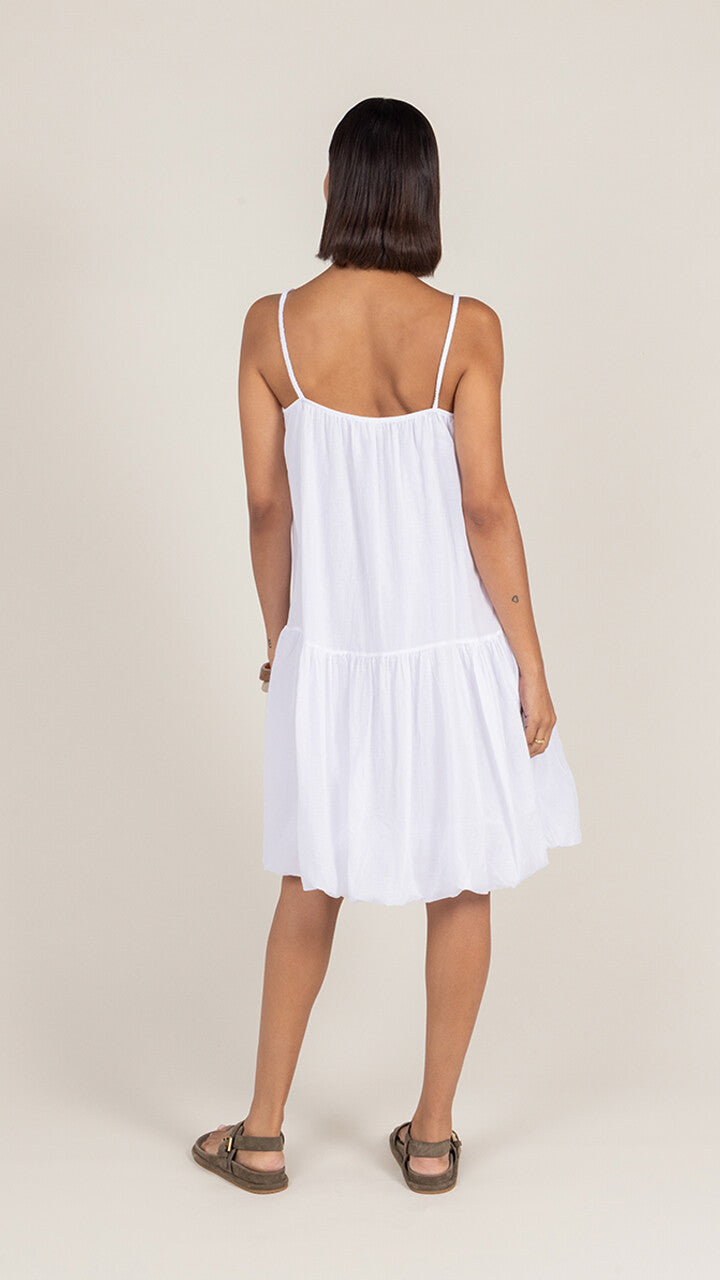 Liora Cotton Dress - White