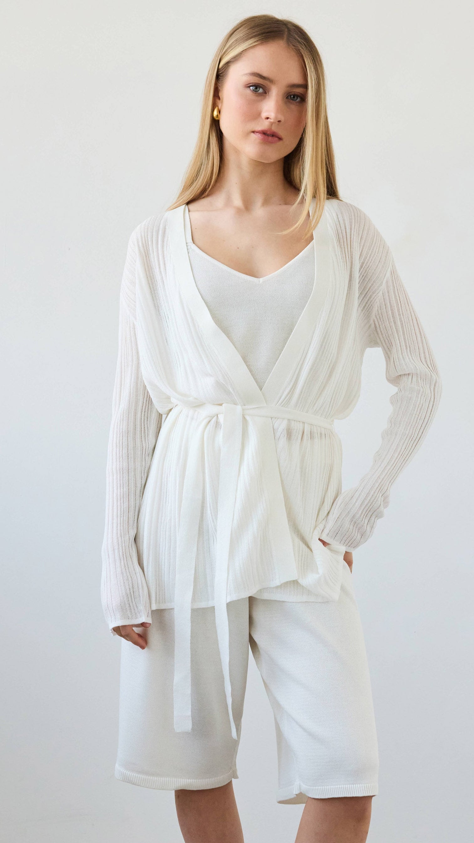 Olivia Cardigan - Ivory