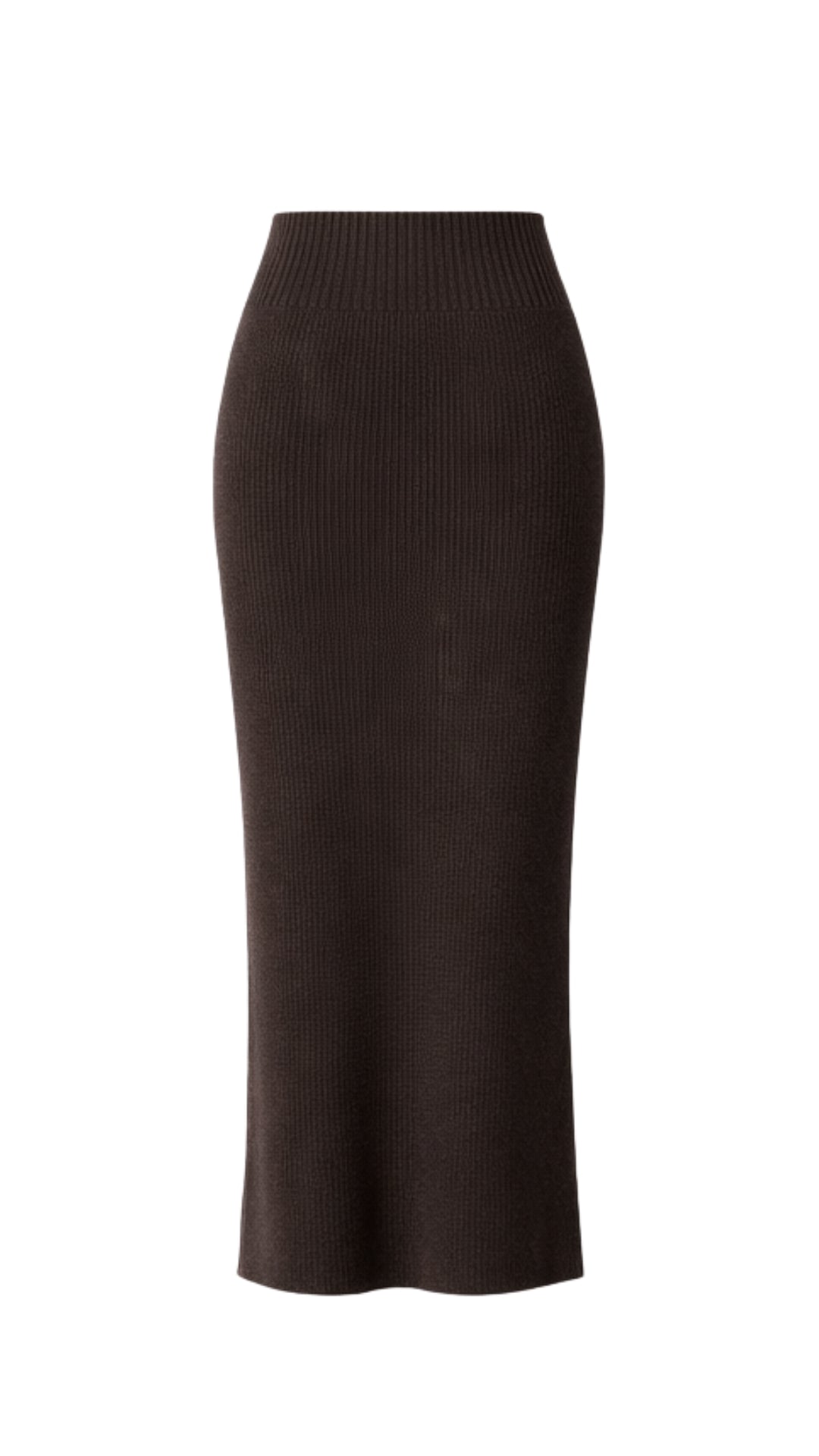 Alma Pencil Skirt - Dark Espresso