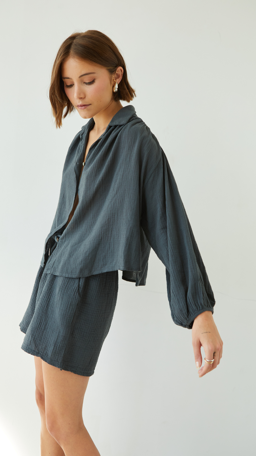 Aida Shirt - Anthracite