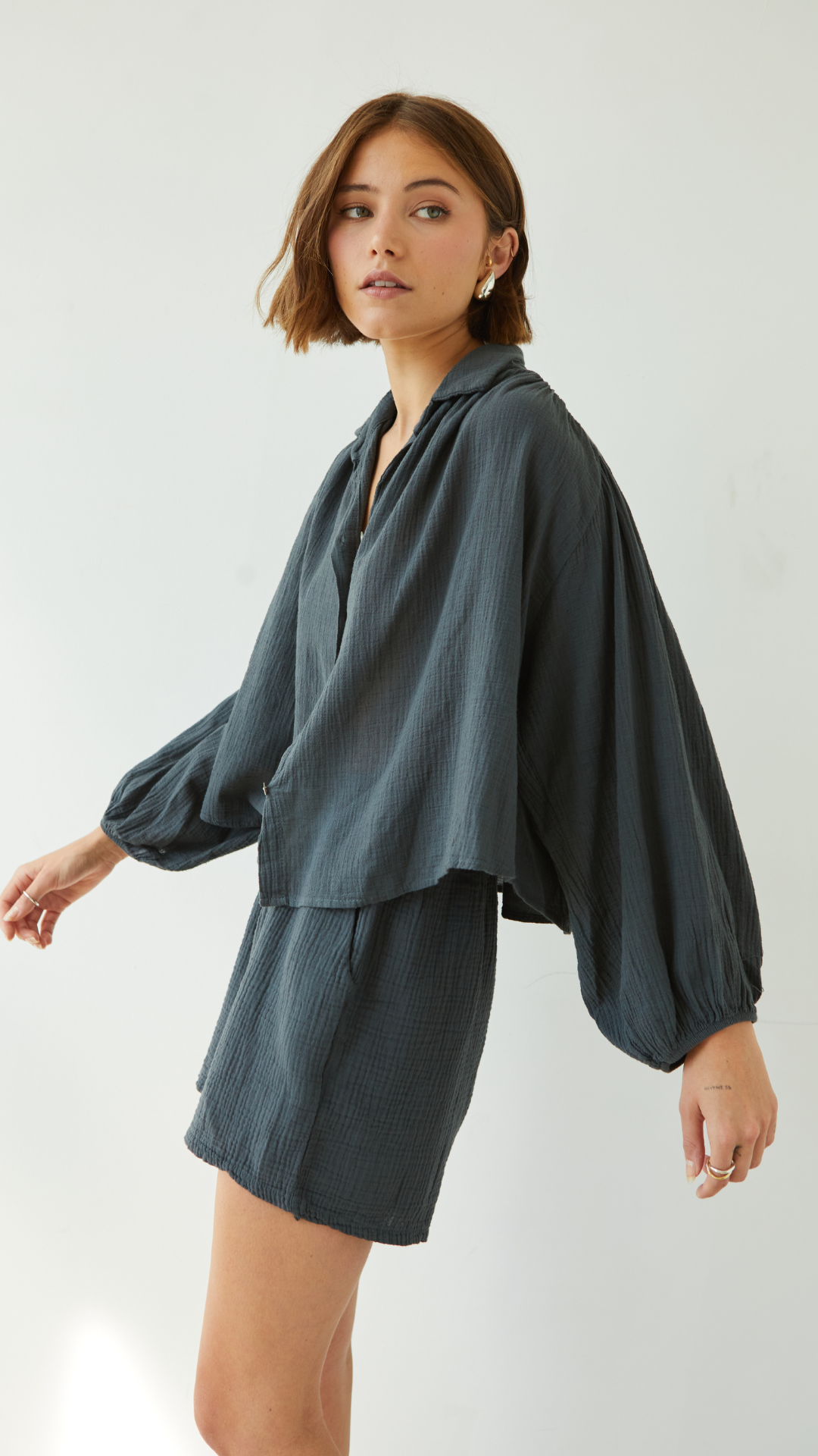 Aida Shirt - Anthracite
