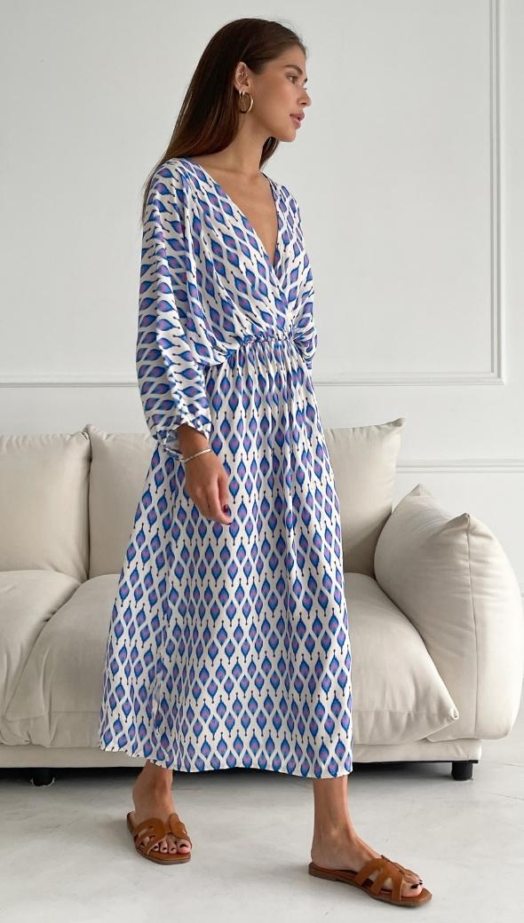 Lera Print Dress - Ink Print