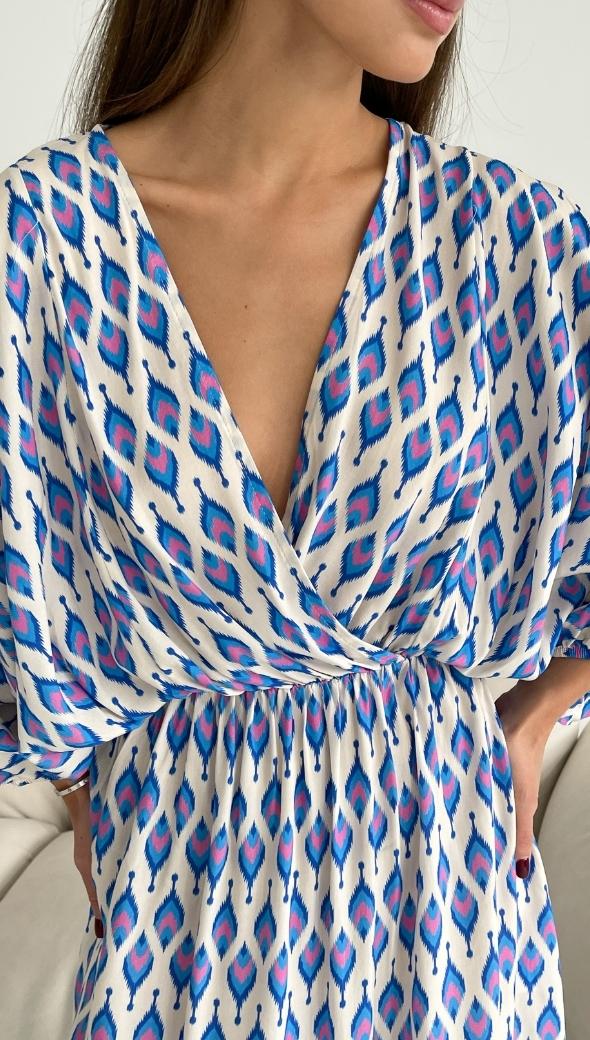 Lera Print Dress - Ink Print