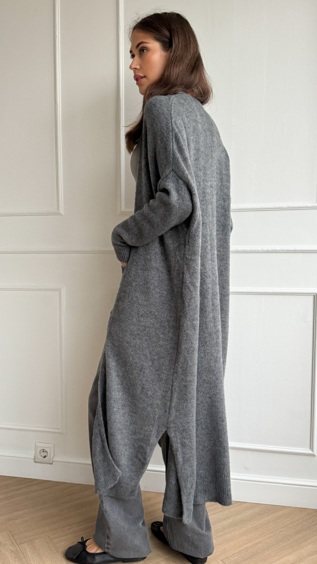 Ameera Cardigan - Anthracite
