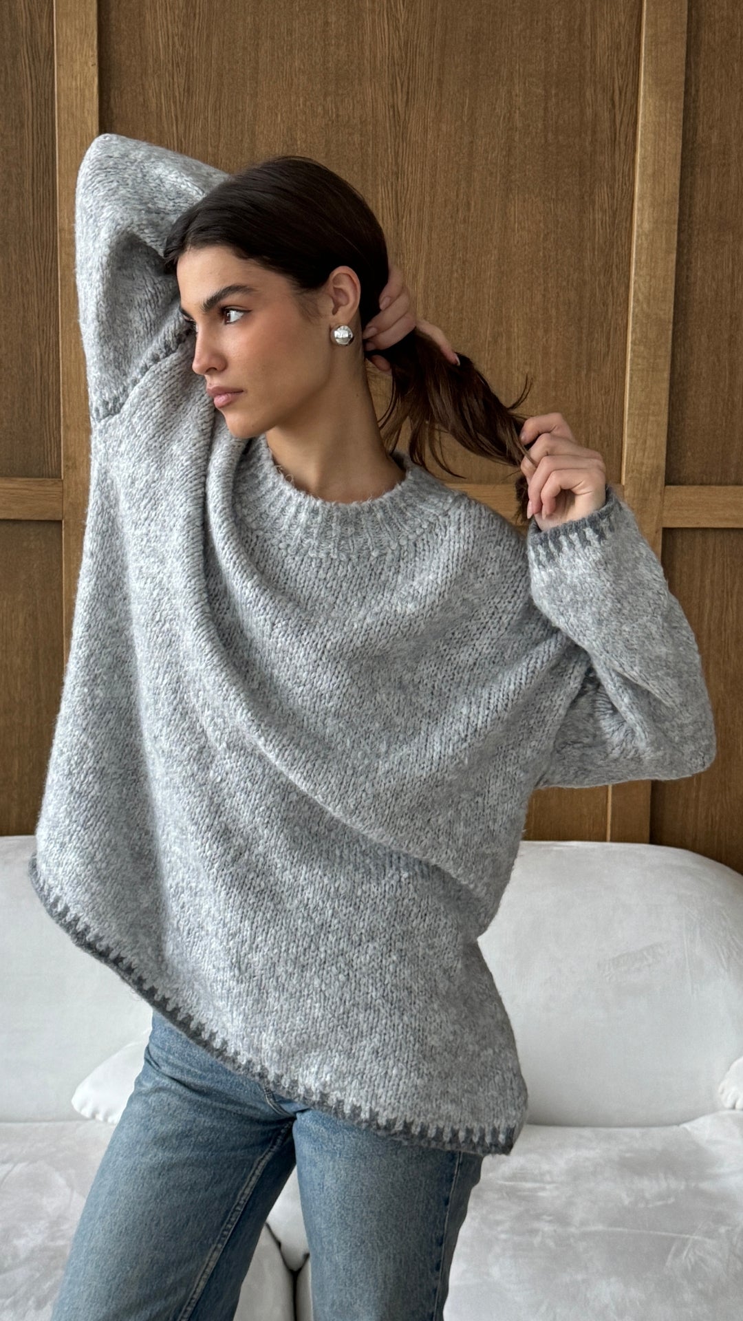 Cleo Jumper - Grey