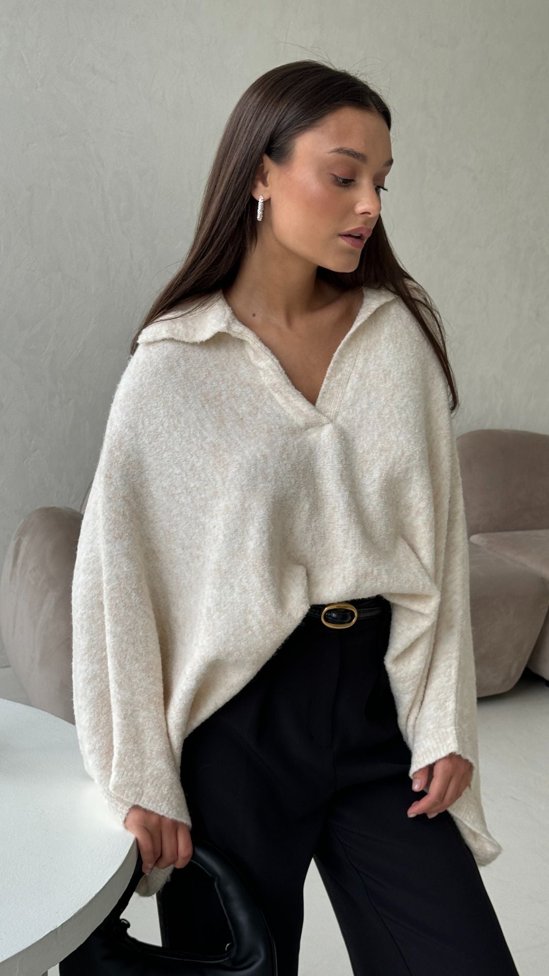 Aleya Sweater - Ivory