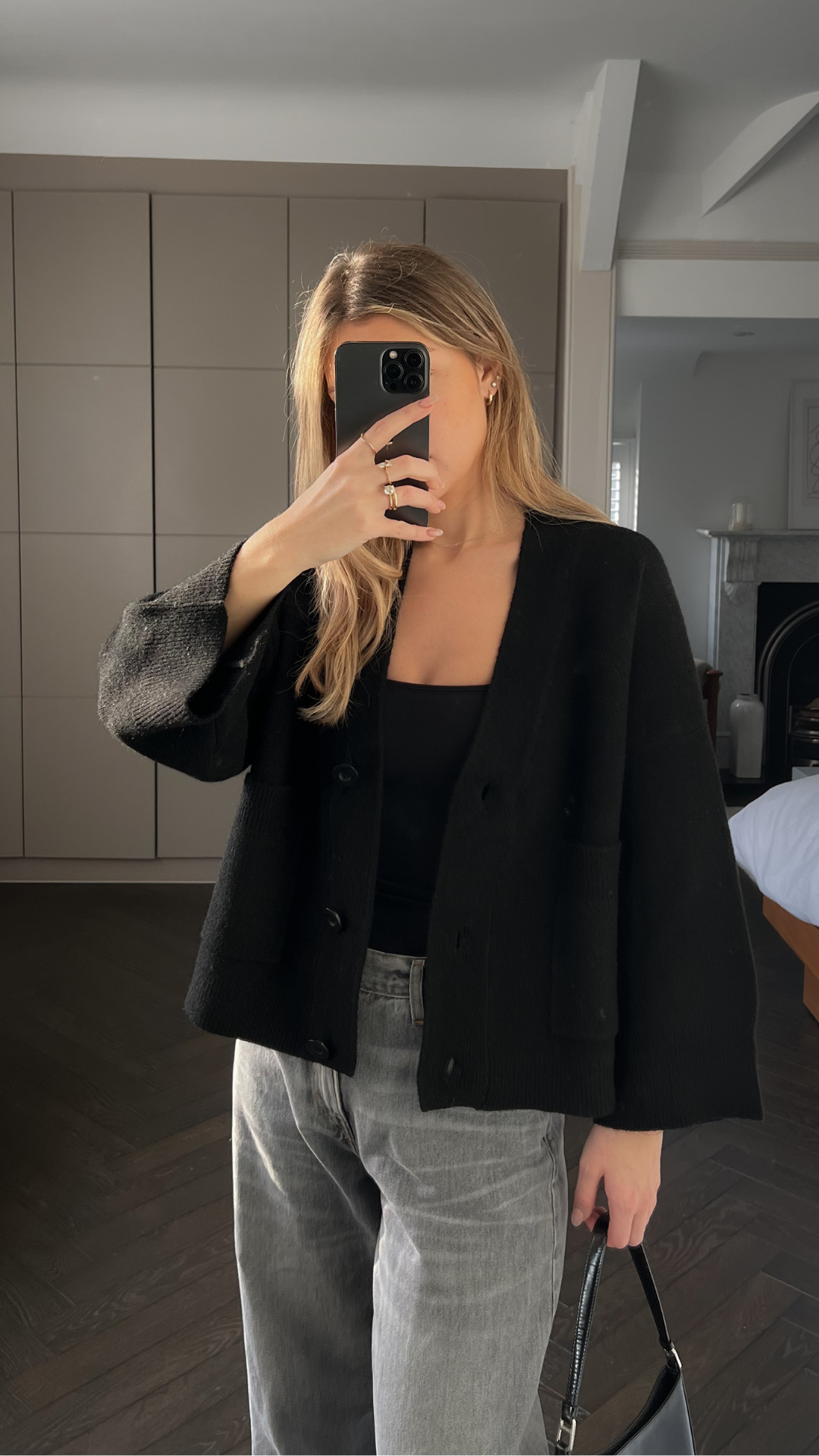 Cassandra Cardigan - Black