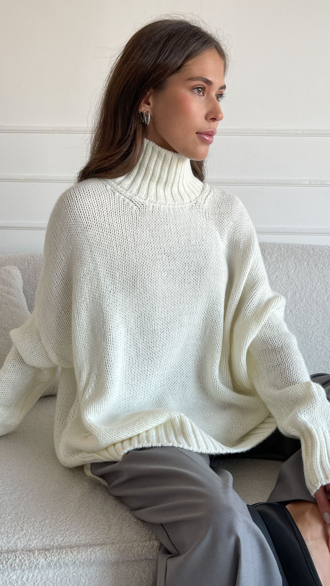 Margot Sweater - Ivory