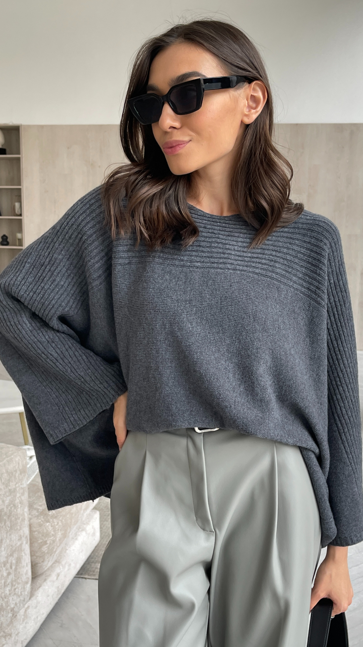 Cora Sweater - Anthracite