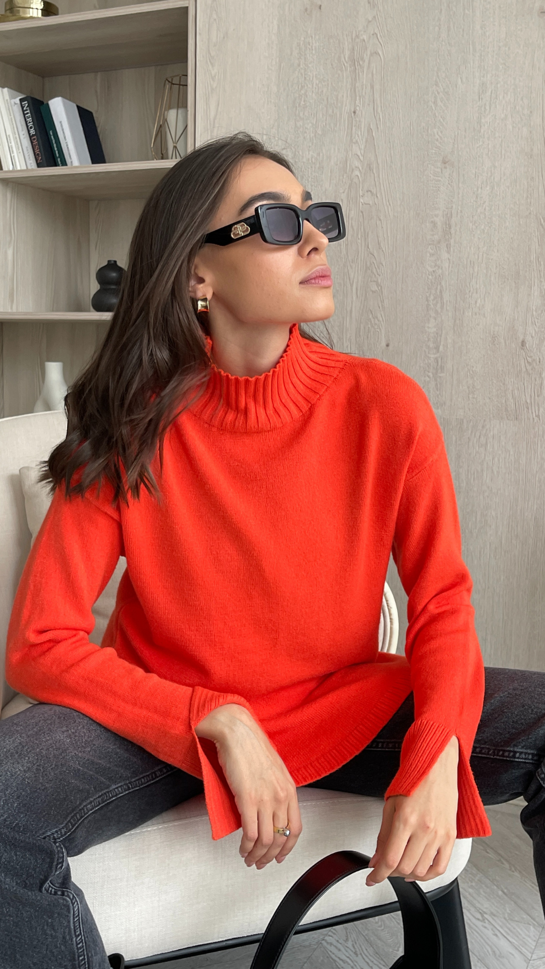 Mona Sweater - Pomegranate