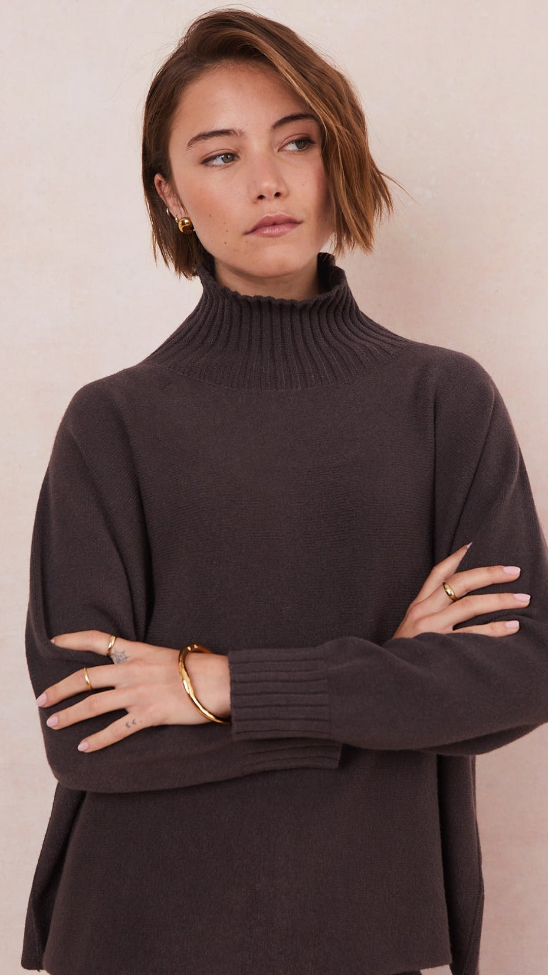 Adina Sweater - Espresso