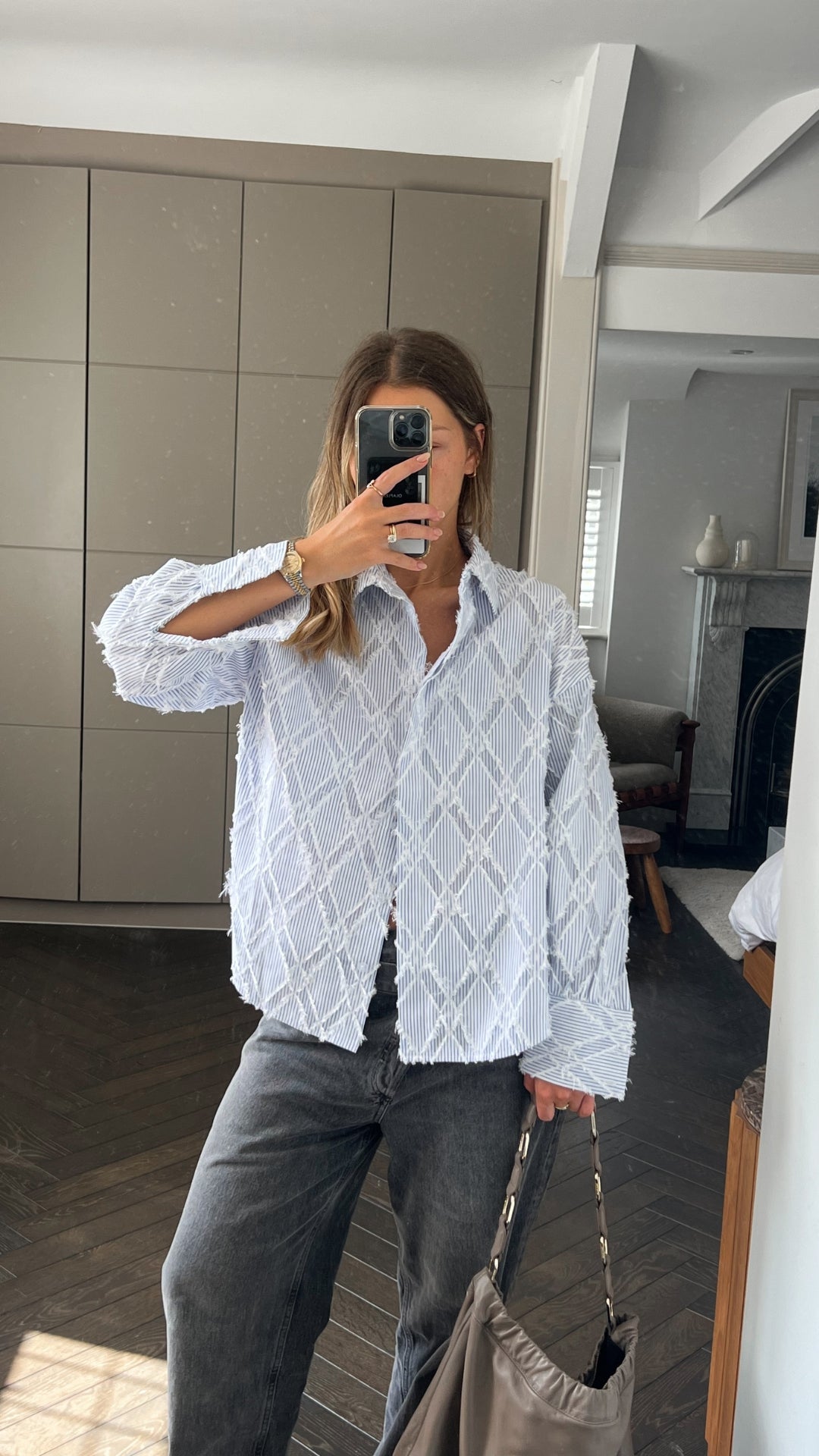 Marlowe Shirt - Blue Stripe