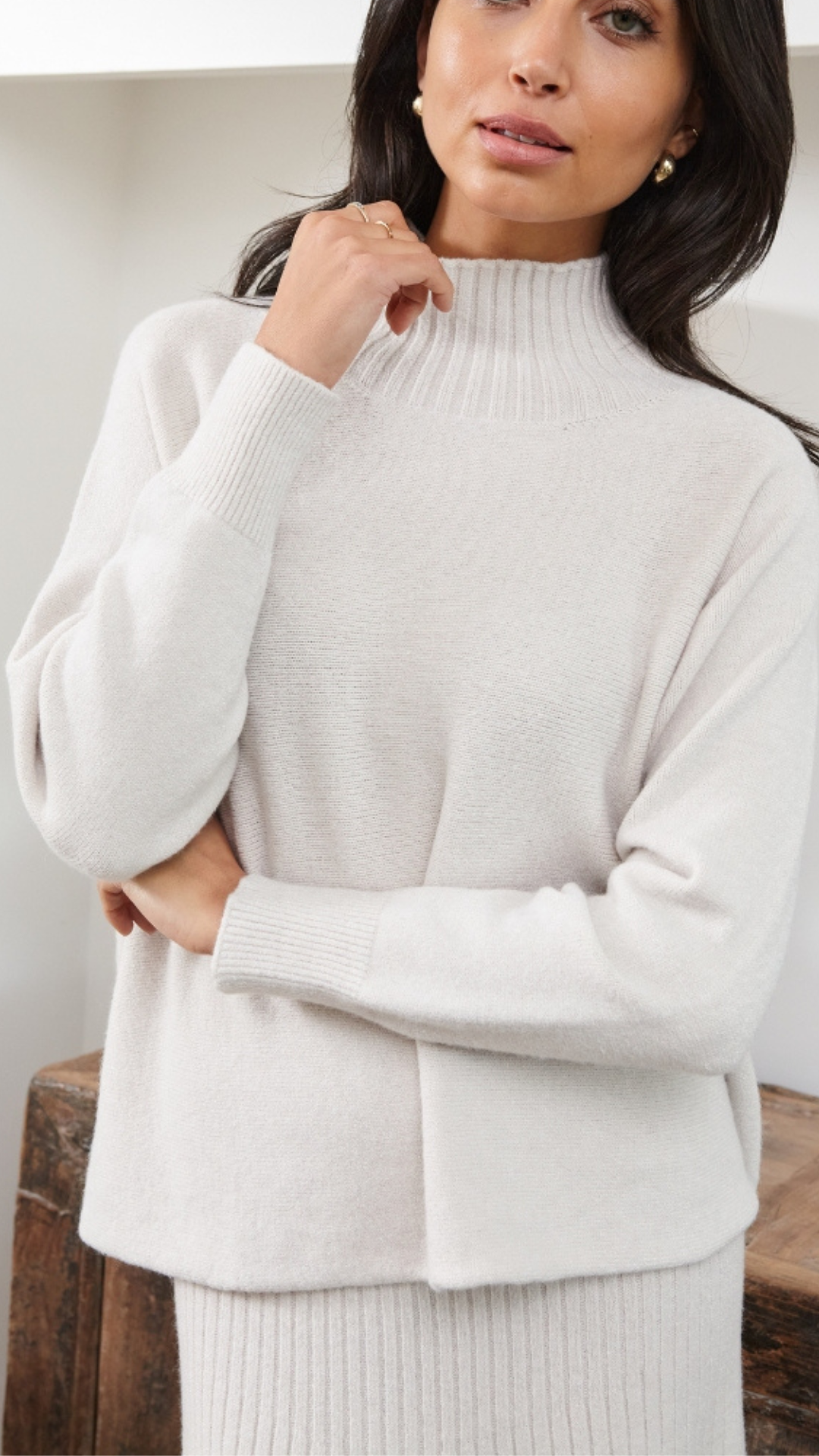 Alma Sweater - Ivory