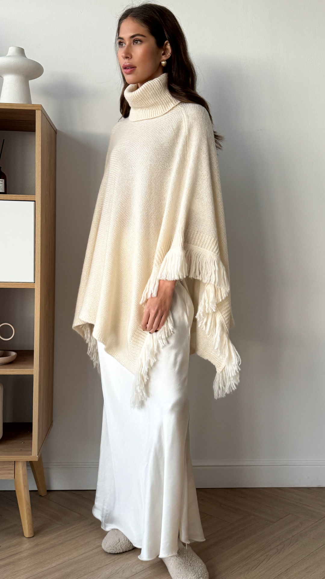 Pearl Poncho - Cloud