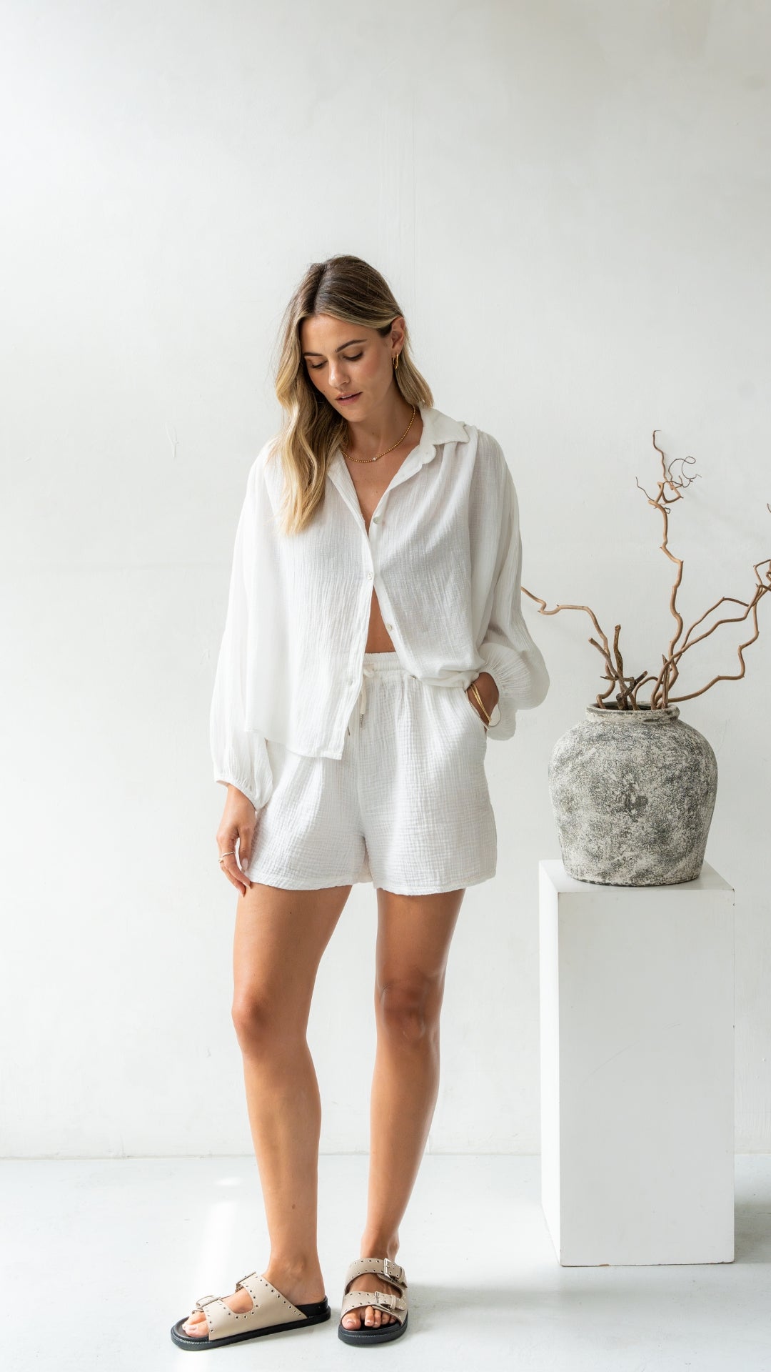 Aida Shirt - White