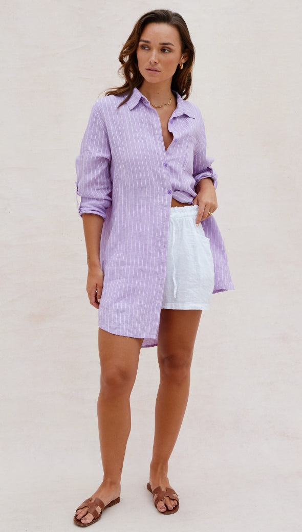 Provence Shirt - Lilac
