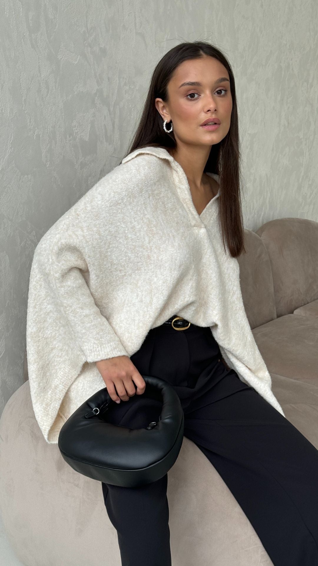 Aleya Sweater - Ivory