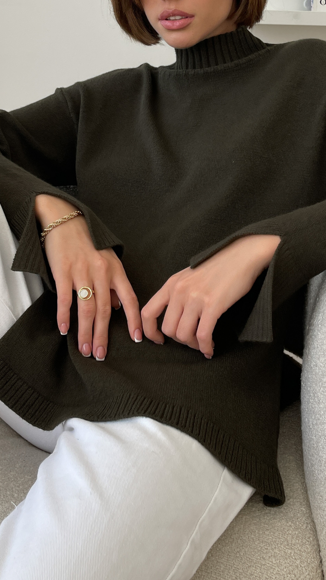 Mona Sweater - Sage Leaf