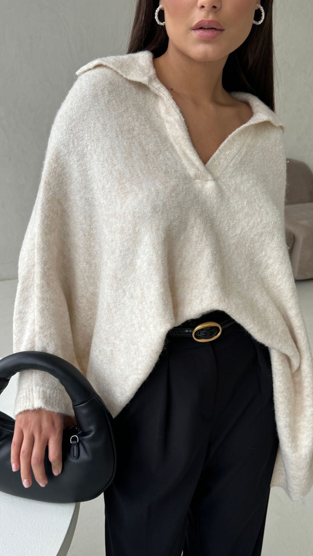 Aleya Sweater - Ivory