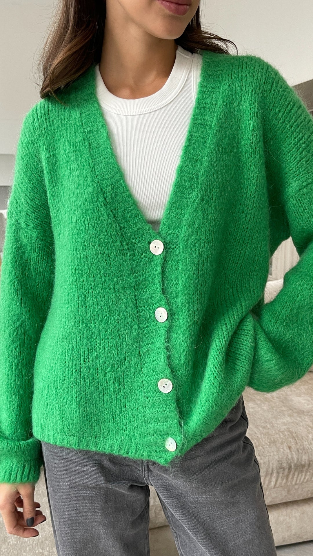 Ruby Cardigan - Green