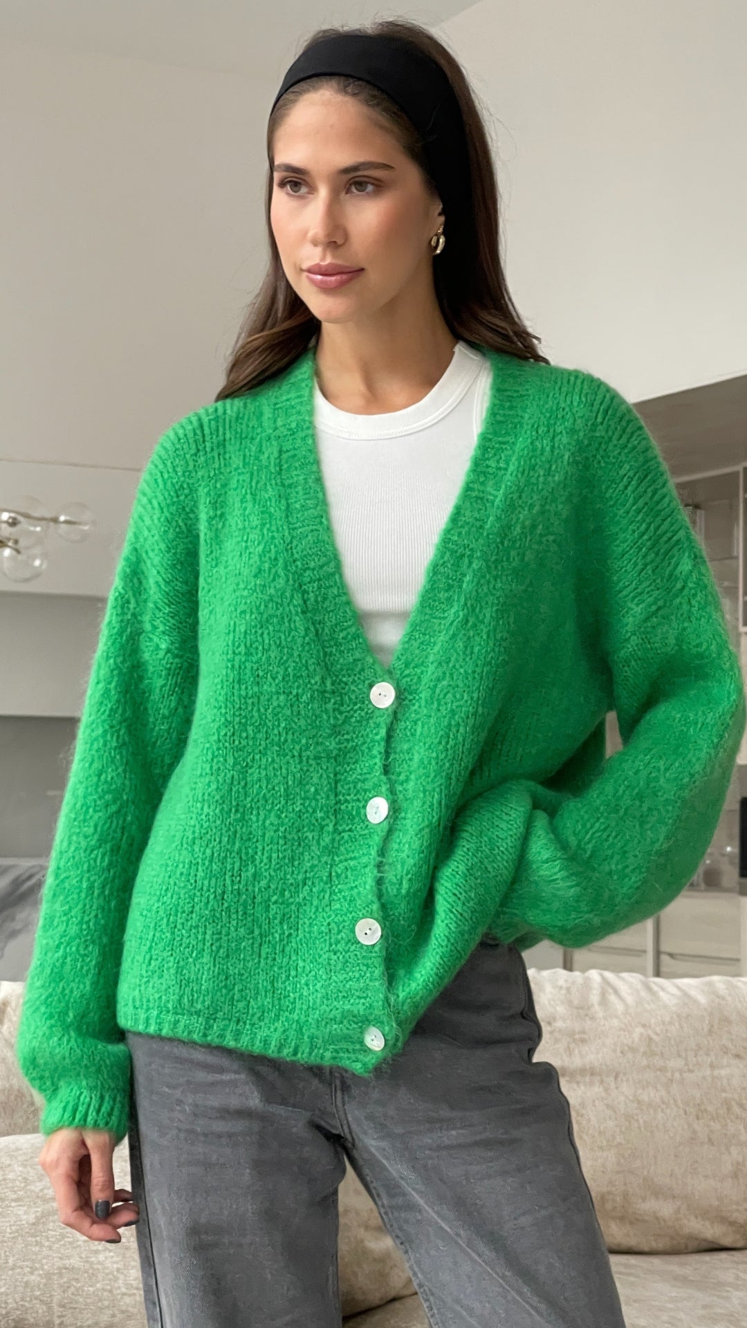 Ruby Cardigan - Green