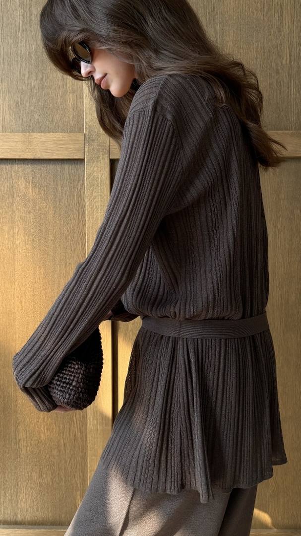 Olivia Cardigan - Mink