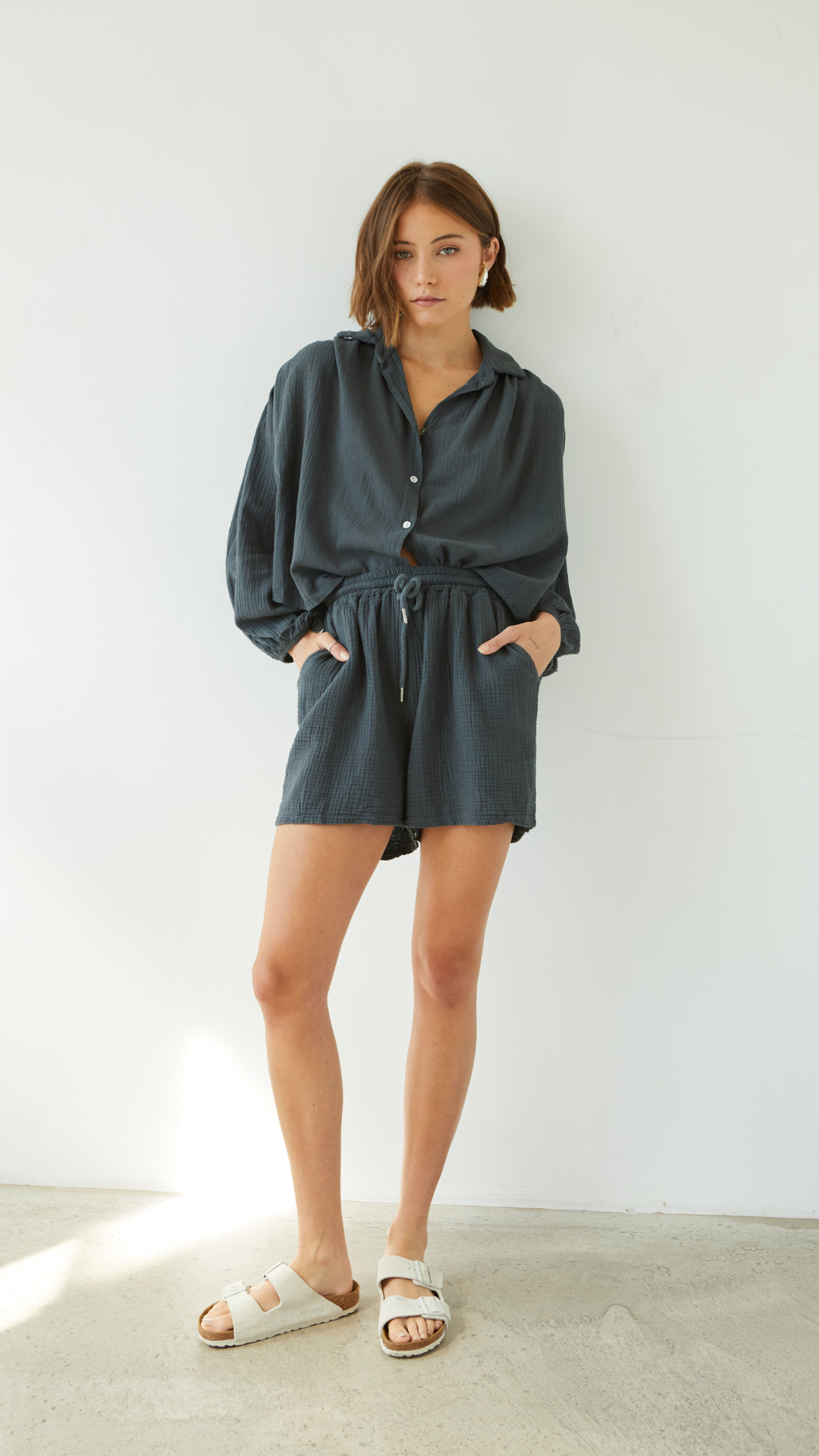 Anais Shorts - Anthracite