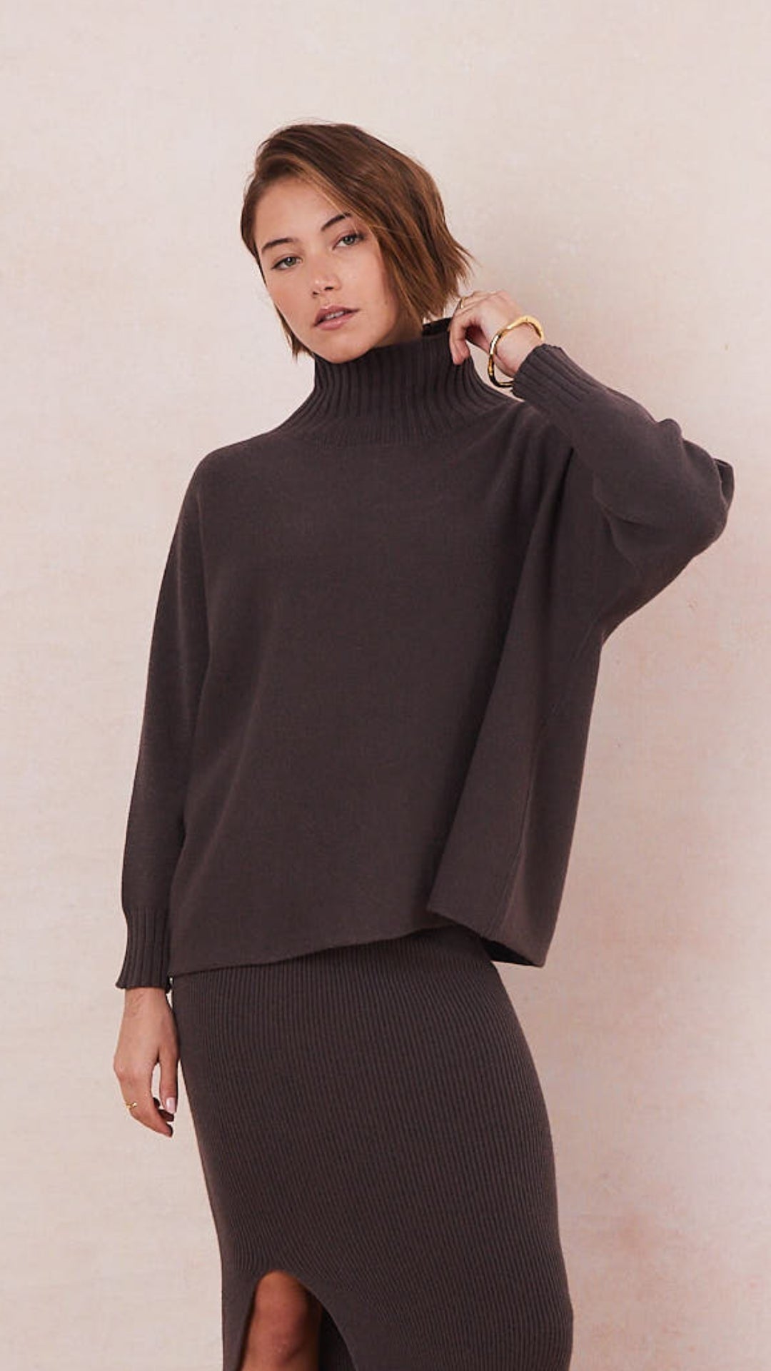Adina Sweater - Espresso