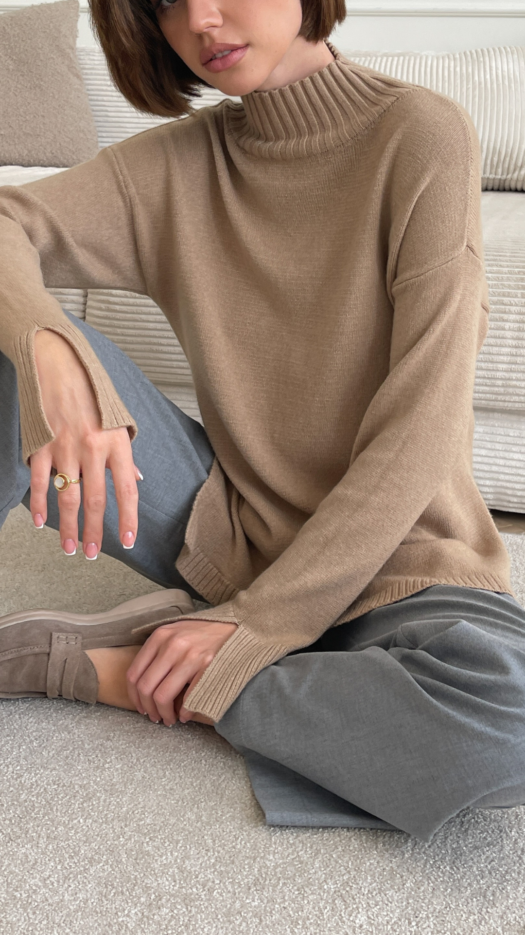 Mona Sweater - Camel