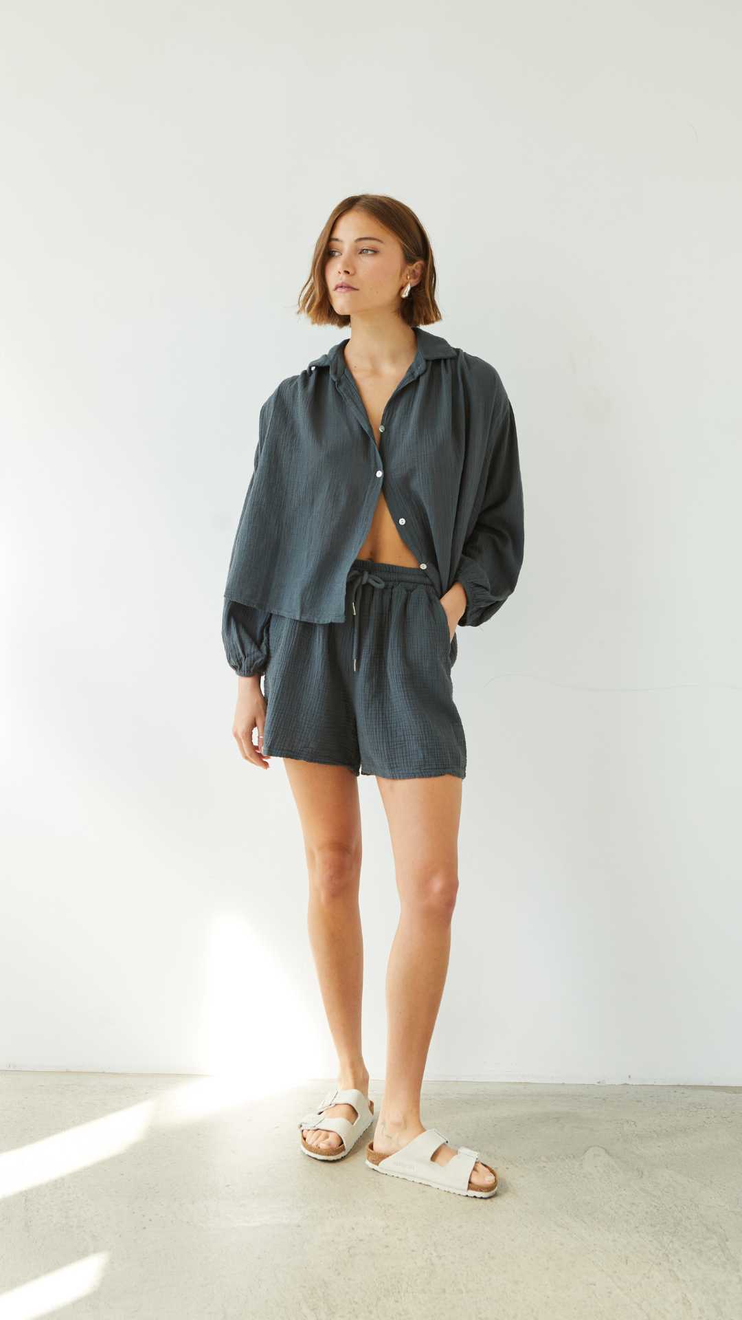 Aida Shirt - Anthracite