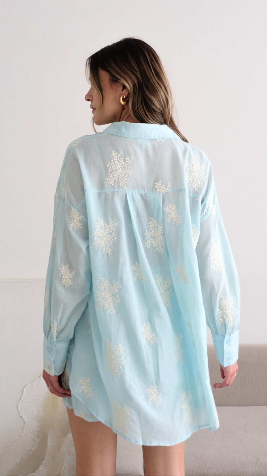 Celina Shirt - Blue