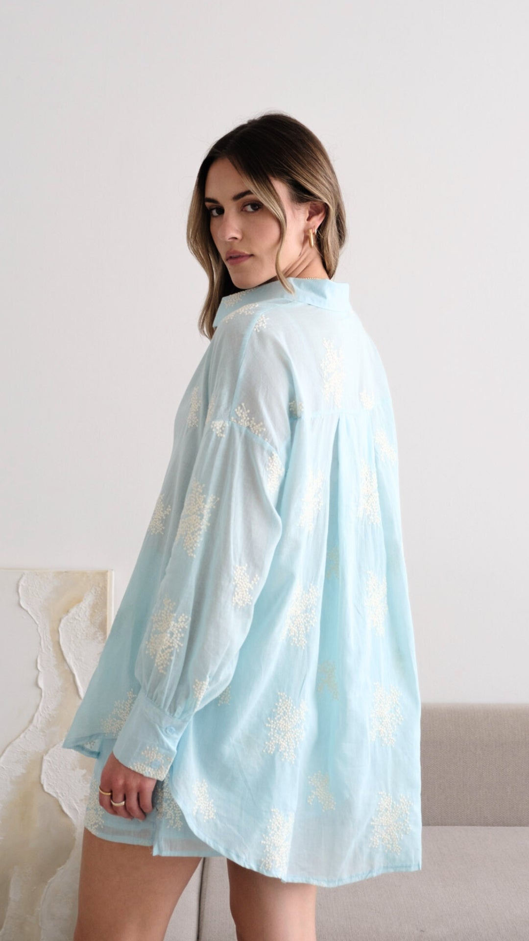Celina Shirt - Blue