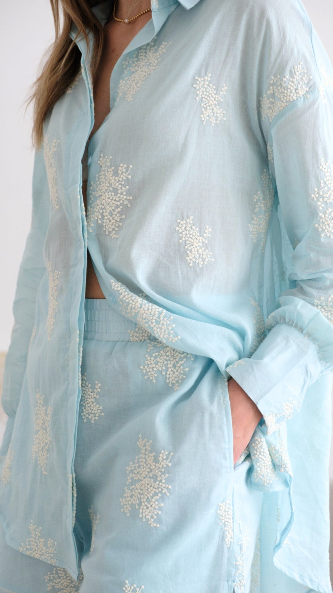 Celina Shorts - Blue