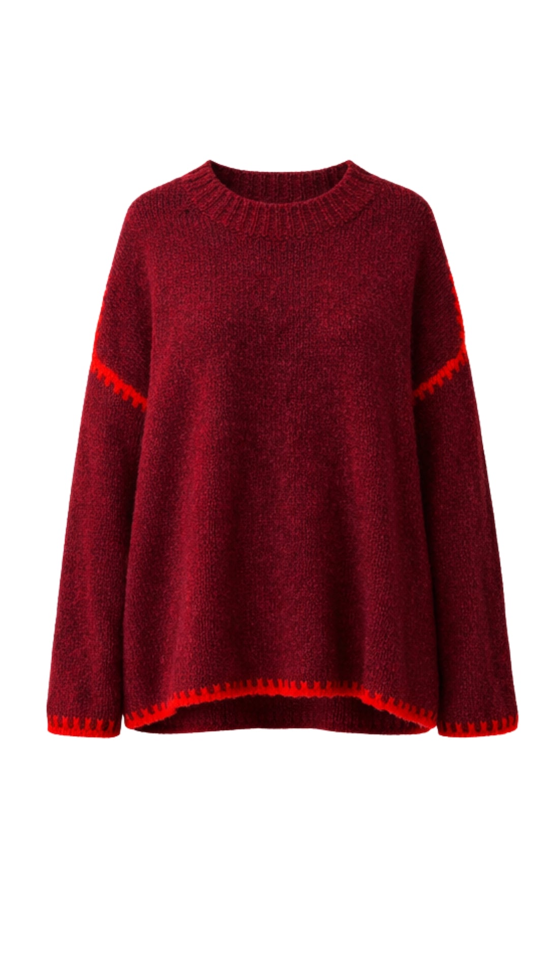 Cleo Jumper - Bordeaux