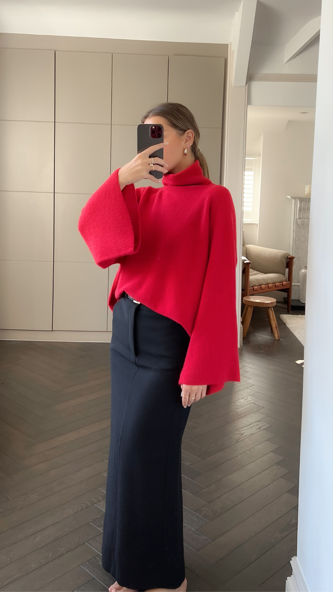 Amelie Sweater - Red