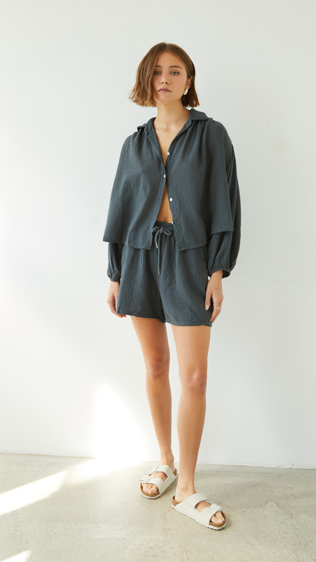 Anais Shorts - Anthracite