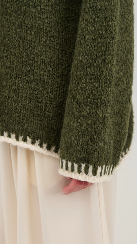 Cleo Jumper - Khaki