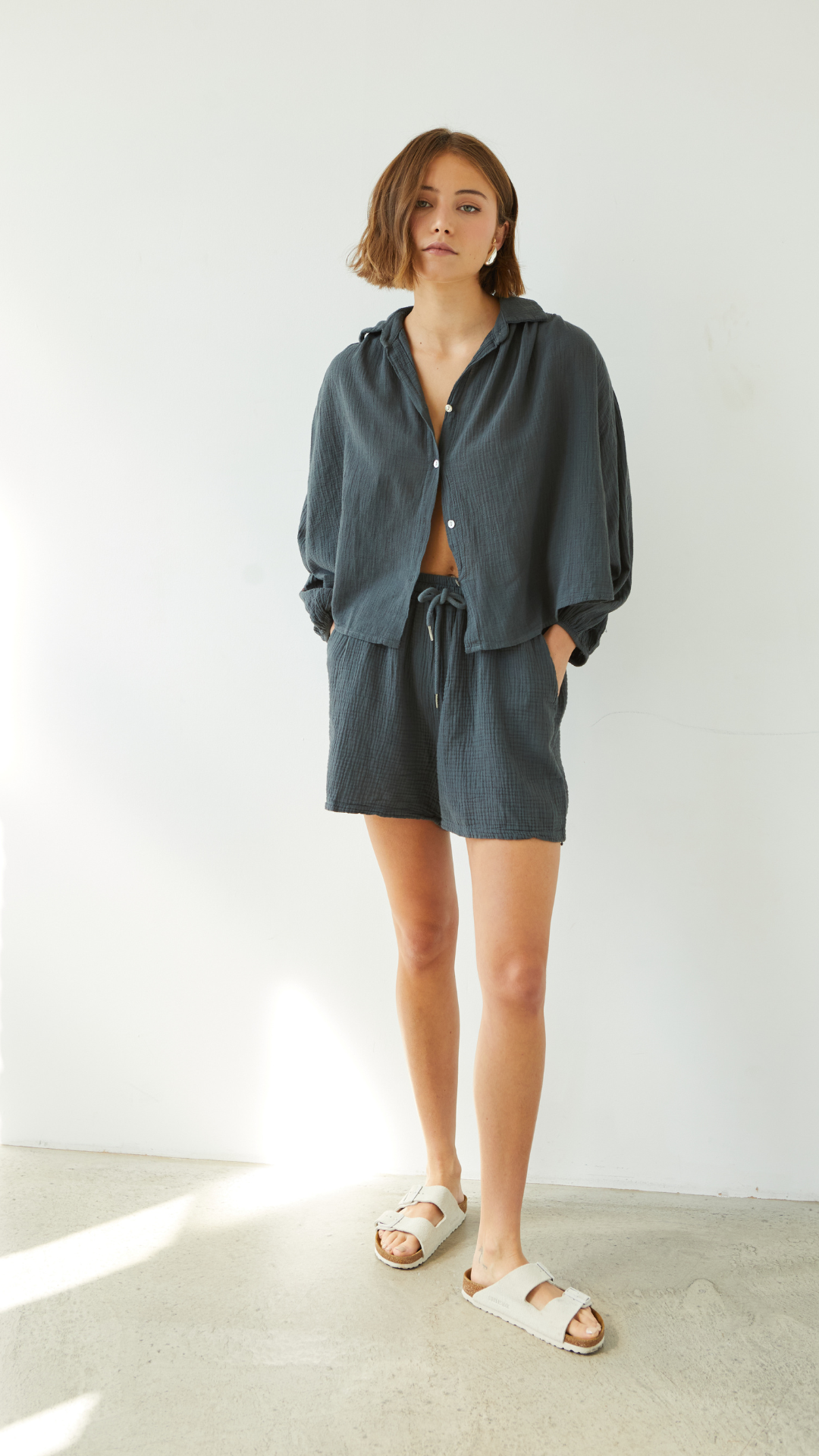 Aida Shirt - Anthracite