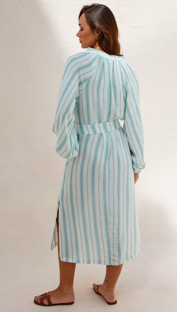 Ines Kaftan - Mint Stripe