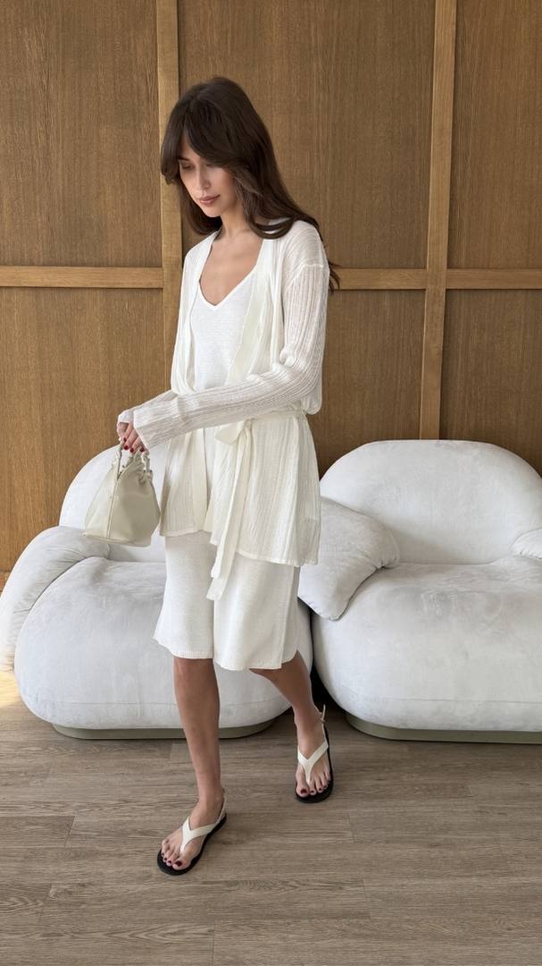 Olivia Cardigan - Ivory