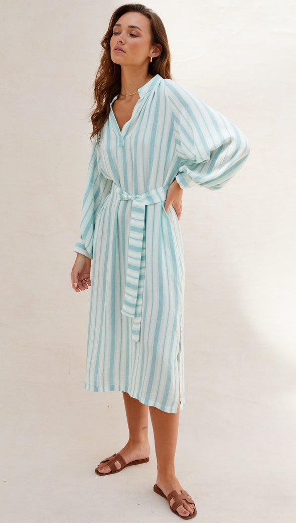 Ines Kaftan - Mint Stripe