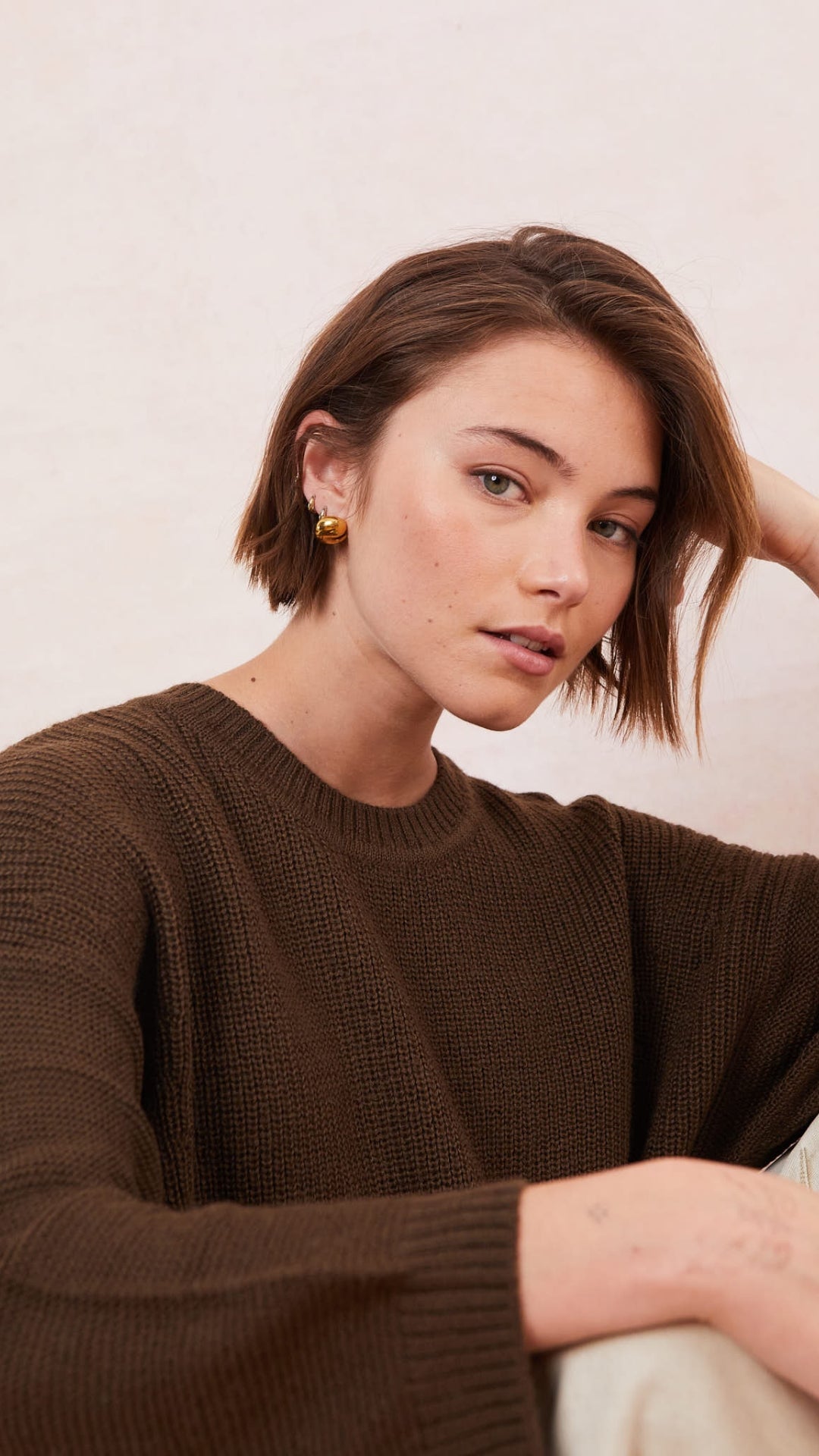 Tansy Sweater - Chocolate