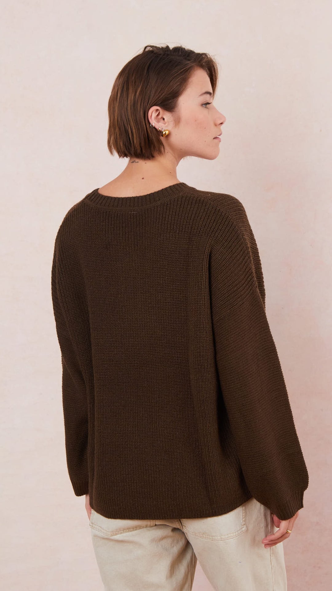 Tansy Sweater - Chocolate