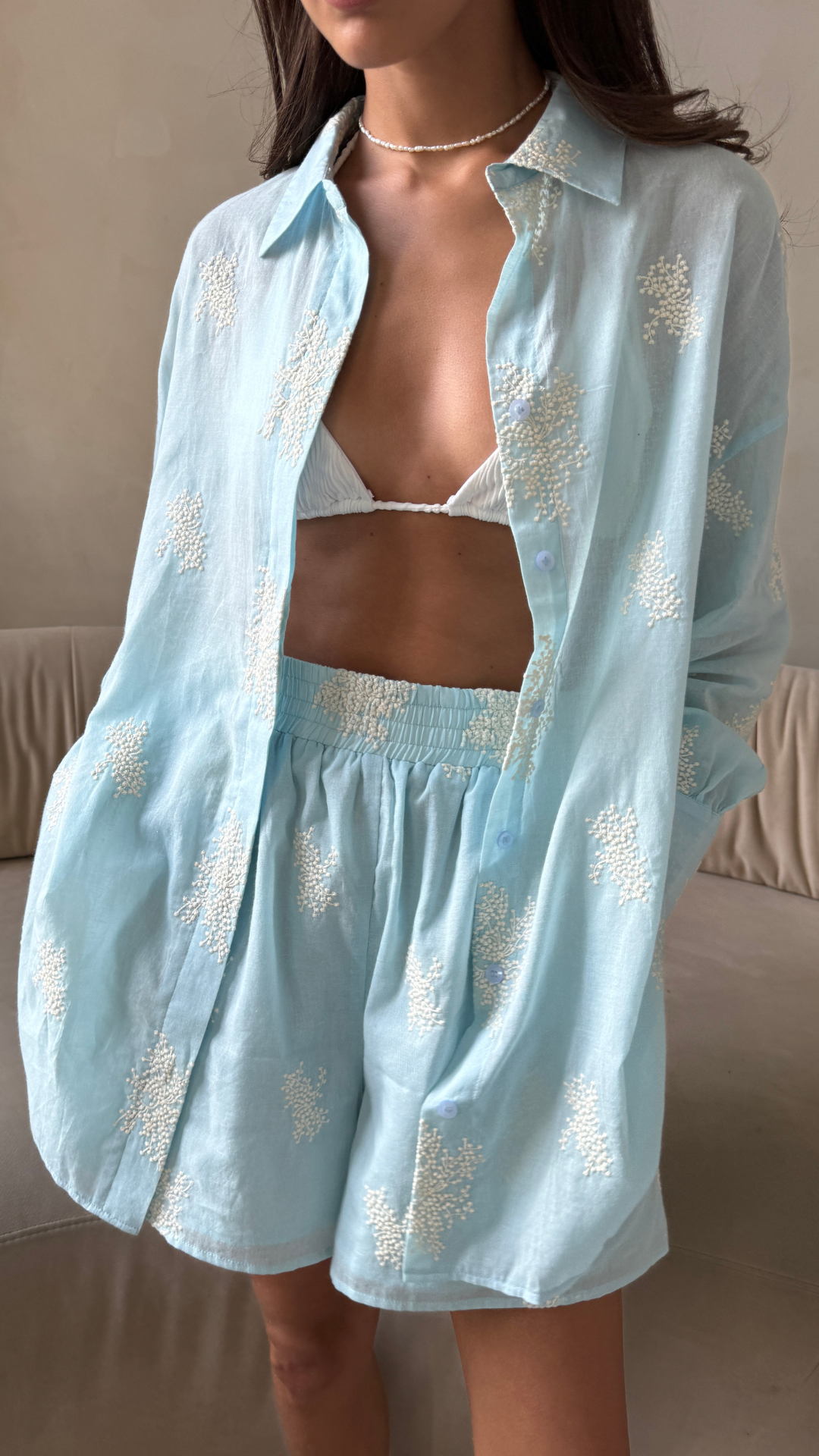 Celina Shirt - Blue