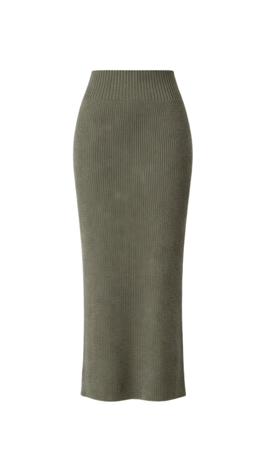 Alma Pencil Skirt - Khaki