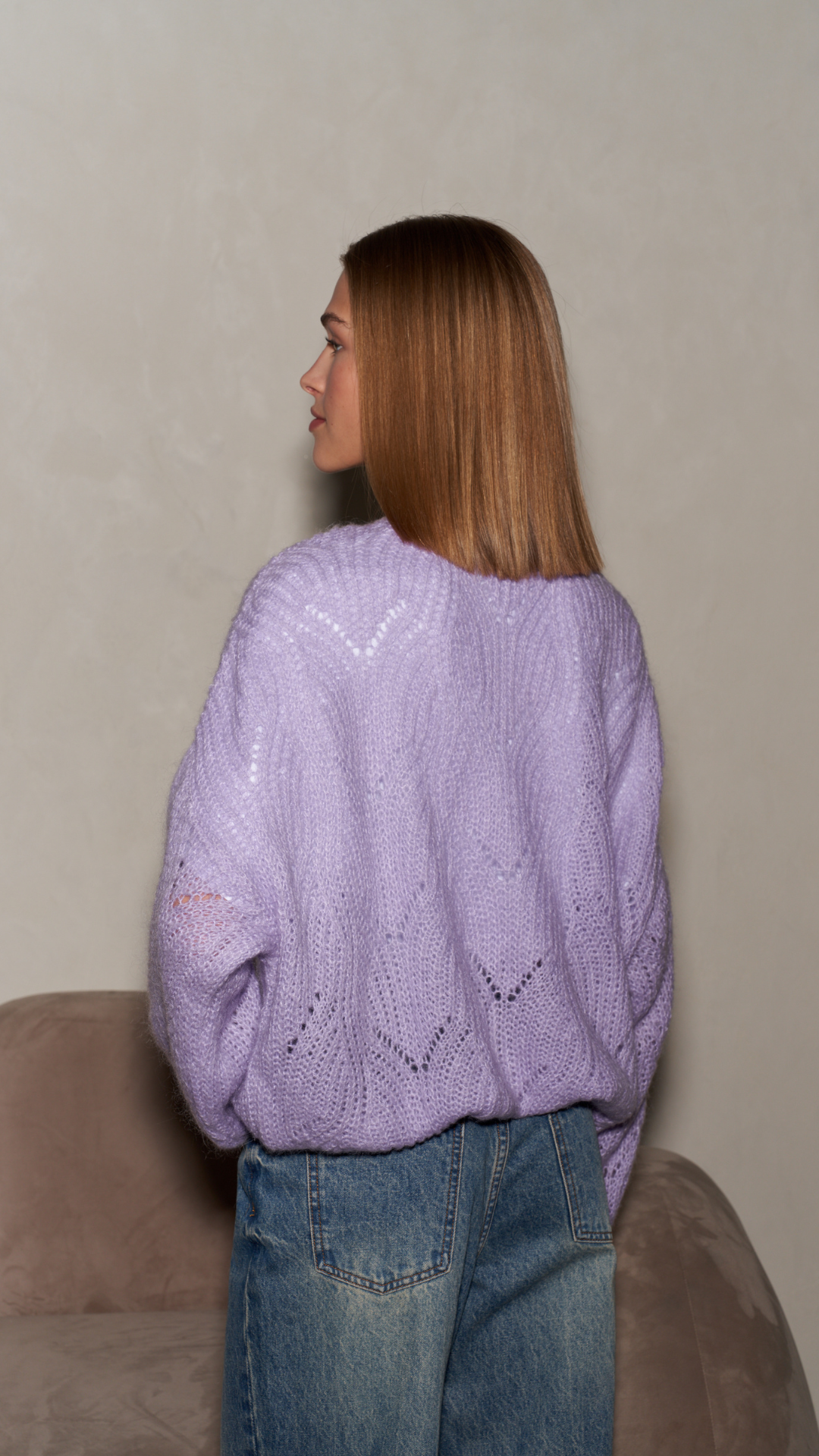 Miley Cardigan - Lilac