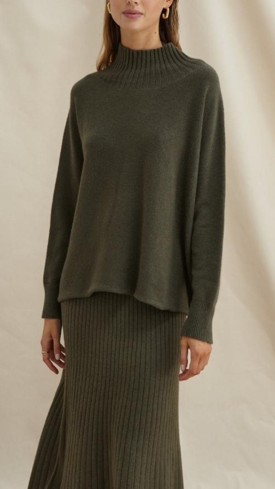 Alma Skirt - Khaki