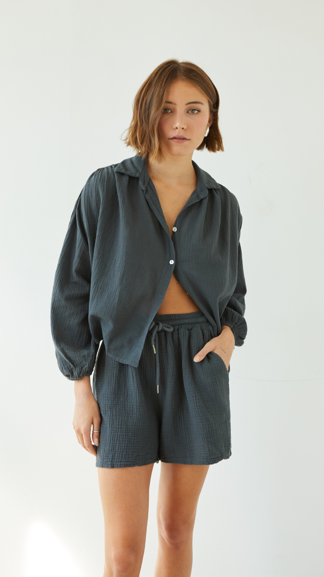 Aida Shirt - Anthracite