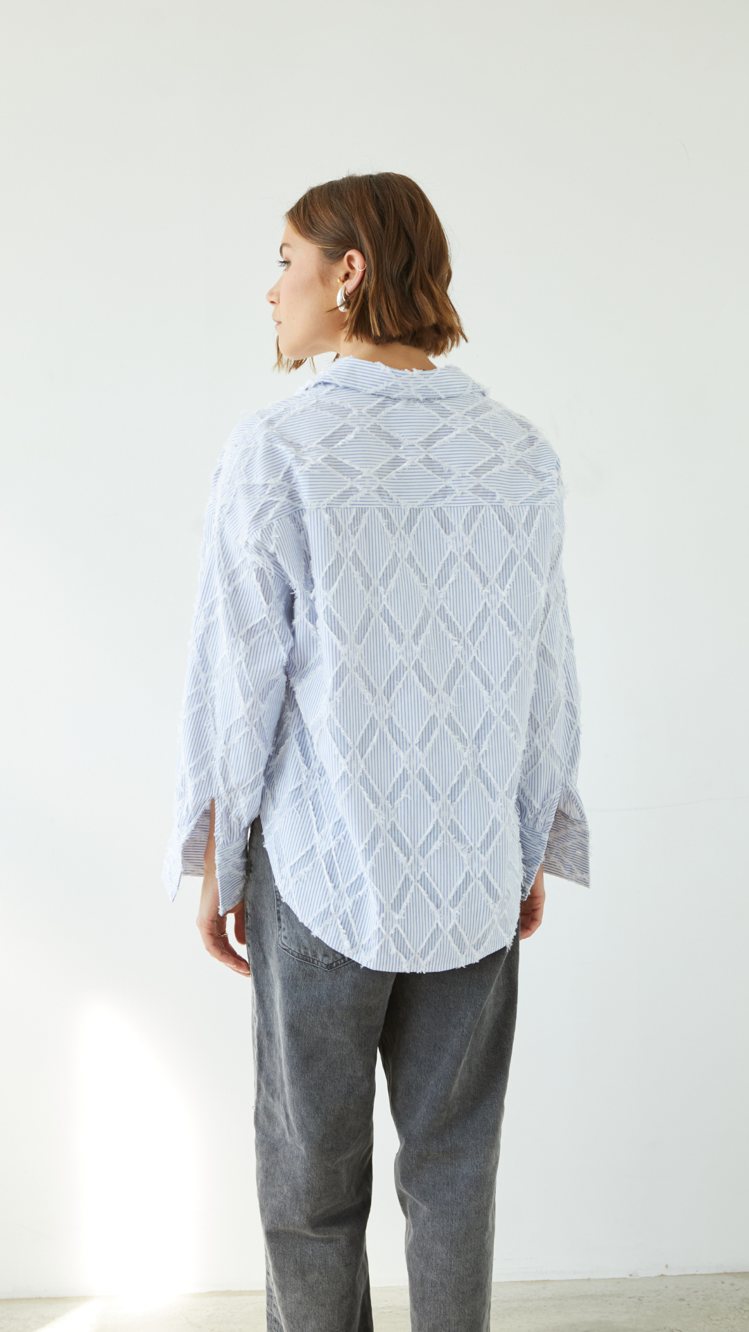 Marlowe Shirt - Blue Stripe