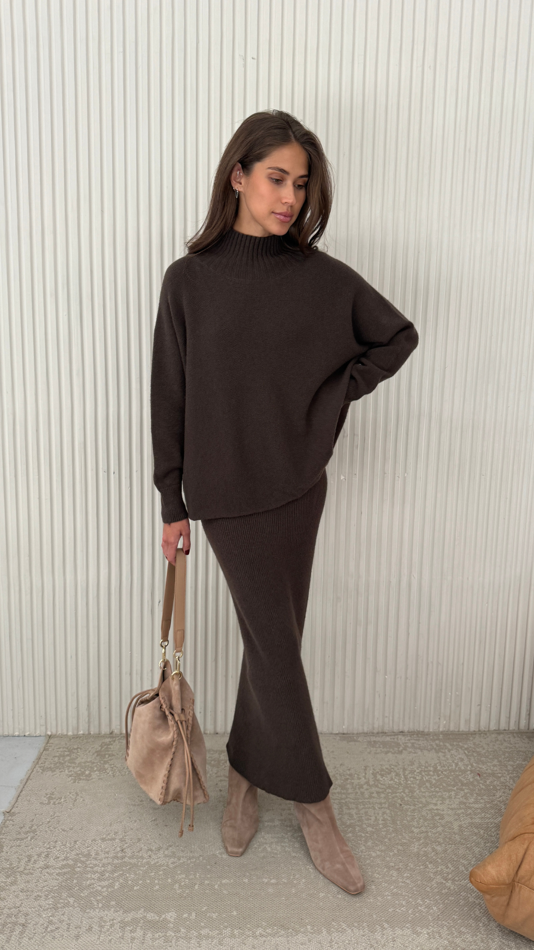 Alma Sweater - Dark Espresso